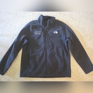 The North Face Men's Black Jacket Sz XL Fleece Lined ONEWHEEL Embroidered